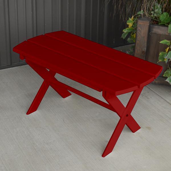A & L Furniture A & L Furniture Yellow Pine Folding Coffee Table Coffee Table