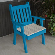 A & L Furniture A & L Furniture Yellow Pine Traditional English Chair Chair