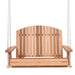All Things Cedar All Things Cedar Pergola 4 ft. Red Cedar Porch Swing Pergola Porch Swing PS50