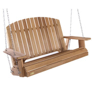 All Things Cedar All Things Cedar Pergola 4 ft. Red Cedar Porch Swing Swing Spring Pergola Porch Swing PS50-SW10 842088005023