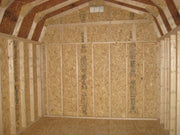 Little Cottage Co. Classic Gambrel Barn 6' Sidewalls w/Side Door Placement- Panelized Kit Sheds & Barns