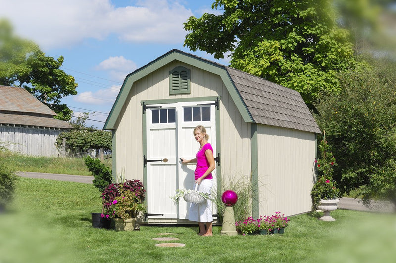 Little Cottage Co. Colonial Greenfield - Panelized Kit 8X8 / No Floor Kit Sheds & Barns LCC-CG-8x8-NFK
