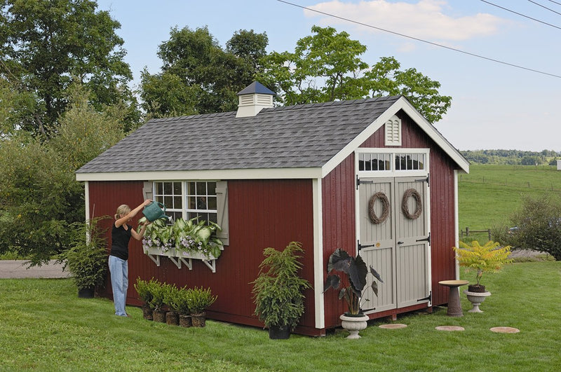 Little Cottage Co. Colonial Williamsburg - Panelized Kit 8X8 / No Floor Kit Sheds & Barns LCC-CW-8x8-NFK