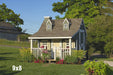 Little Cottage Co. Pennfield Cottage Playhouse - Panelized Kit with Floor & Chimney Little Cottage Co. 9X8 / No Loft Playhouses LCC-PCP-9X8-NL