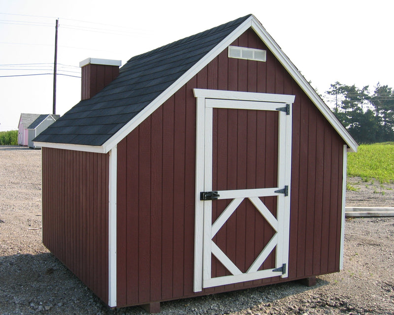 Little Cottage Co. The Firehouse - Panelized Kit with Floor & Chimney Little Cottage Co. Playhouses