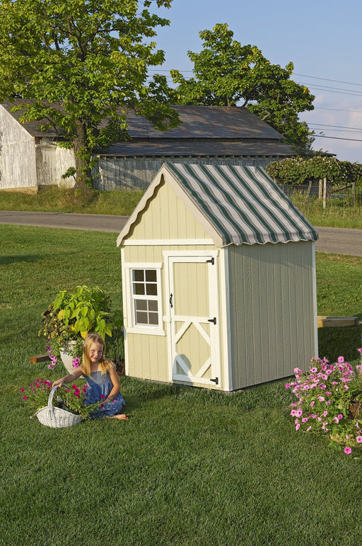 Little Cottage Co. The Sweetbriar - Panelized Kit with Floor Playhouses LCC-SB