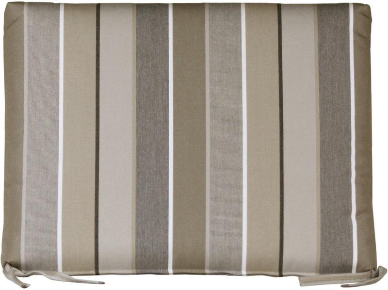 LuxCraft 2ft Seat Cushion By Luxcraft Milano Charcoal Cushion 2SCMC56079