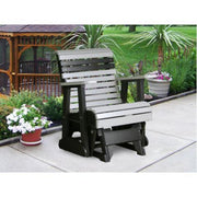 LuxCraft LuxCraft 2 foot Rollback Recycled Plastic Glider Chair Glider Chair
