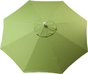 LuxCraft LuxCraft 9' Market Outdoor Umbrella Parrot / Black Accessories 9MUP5405-Black