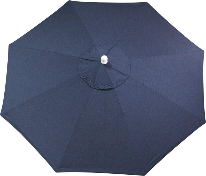 LuxCraft LuxCraft 9' Market Outdoor Umbrella Spectrum Indigo / Black Accessories 9MUSI48080-Black