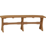 LuxCraft LuxCraft Antique Mahogany Recycled Plastic Table Bench Antique Mahogany / 52" Bench P52TBAM