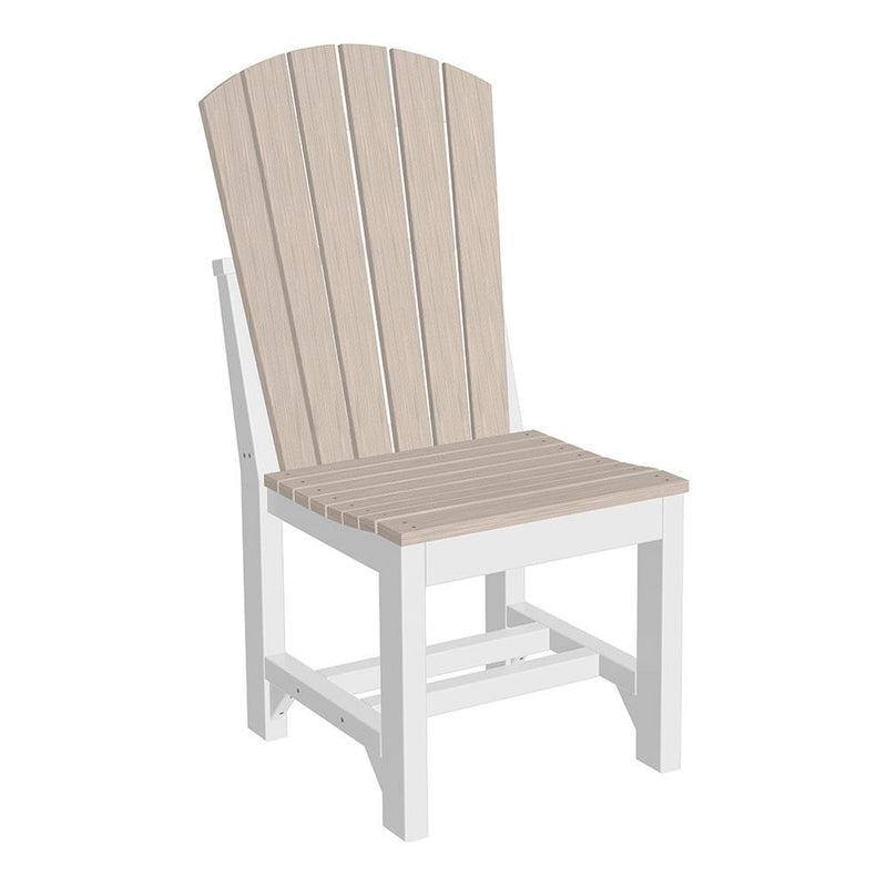 LuxCraft LuxCraft Birch Adirondack Side Chair Birch / White / Dining Chair ASC-BI/WH-D