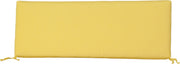 LuxCraft LuxCraft Buttercup Sunbrella 4 ft. Glider/Swing Cushion Buttercup Cushion 4SCB5438
