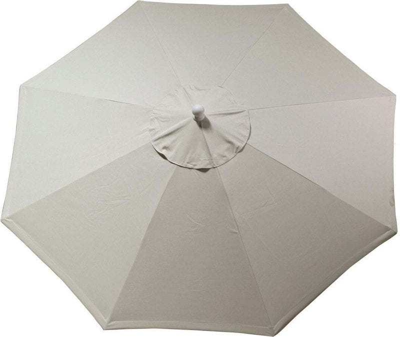 LuxCraft LuxCraft Canvas 9' Market Outdoor Umbrella Canvas / Black Accessories 9MUC5453-Black