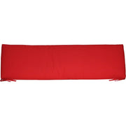 LuxCraft LuxCraft Canvas Sunbrella 5 ft. Glider/Swing Cushion Sunbrella Canvas Logo Red Cushion 5SCLR5477