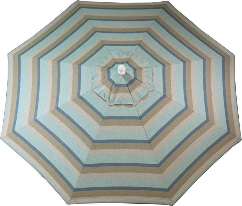 LuxCraft LuxCraft Gateway Mist 9' Market Outdoor Umbrella Canopy Replacement (Canopy Only) Gateway Mist Accessories 9MUGM58039