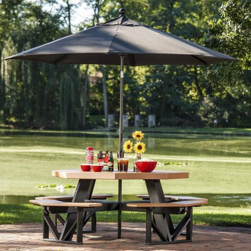 LuxCraft LuxCraft Parrot 9' Market Outdoor Umbrella Canopy Replacement (Canopy Only) Parrot Accessories 9MUP5405