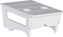 LuxCraft LuxCraft Recycled Plastic Center Table Cupholder White Accessories PCTAW