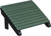 LuxCraft LuxCraft Recycled Plastic Deluxe Adirondack Footrest Adirondack Deck Chair