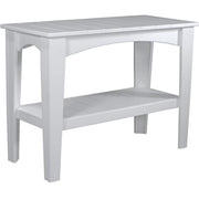 LuxCraft LuxCraft Recycled Plastic Island Buffet Table White Tables IBTW