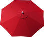 LuxCraft LuxCraft Spectrum 9' Market Outdoor Umbrella Canopy Replacement (Canopy Only) Accessories