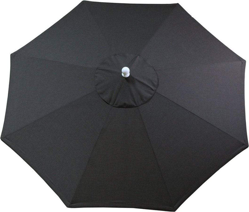 LuxCraft LuxCraft Spectrum 9' Market Outdoor Umbrella Canopy Replacement (Canopy Only) Spectrum Carbon Accessories 9MUSC48085
