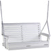 LuxCraft LuxCraft White Rollback 4ft. Recycled Plastic Porch Swing White Porch Swing 4PPSW