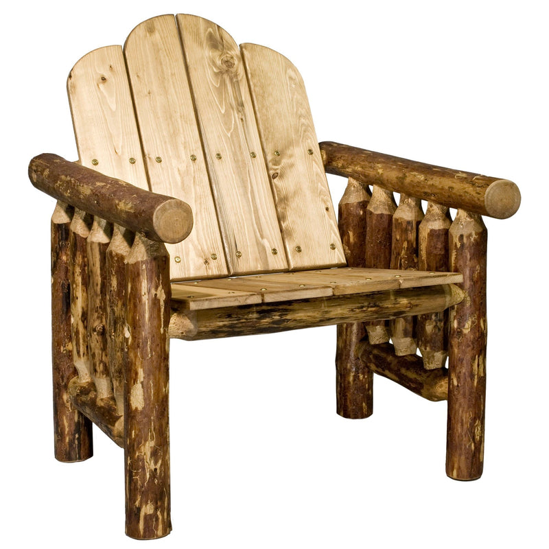 Montana Woodworks Glacier Country Deck Chair Exterior Stain Finish Exterior Stain Outdoor MWGCDC 661890409382