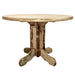 Montana Woodworks Glacier Country Patio Table Exterior Stain Finish Exterior Stain Outdoor MWGCEPTR 661890456522