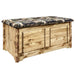 Montana Woodworks Glacier Country Small Blanket Chest Upholstery Stained & Lacquered / Woodland Dressers, Chests MWGCSBCSWOOD 661890470153