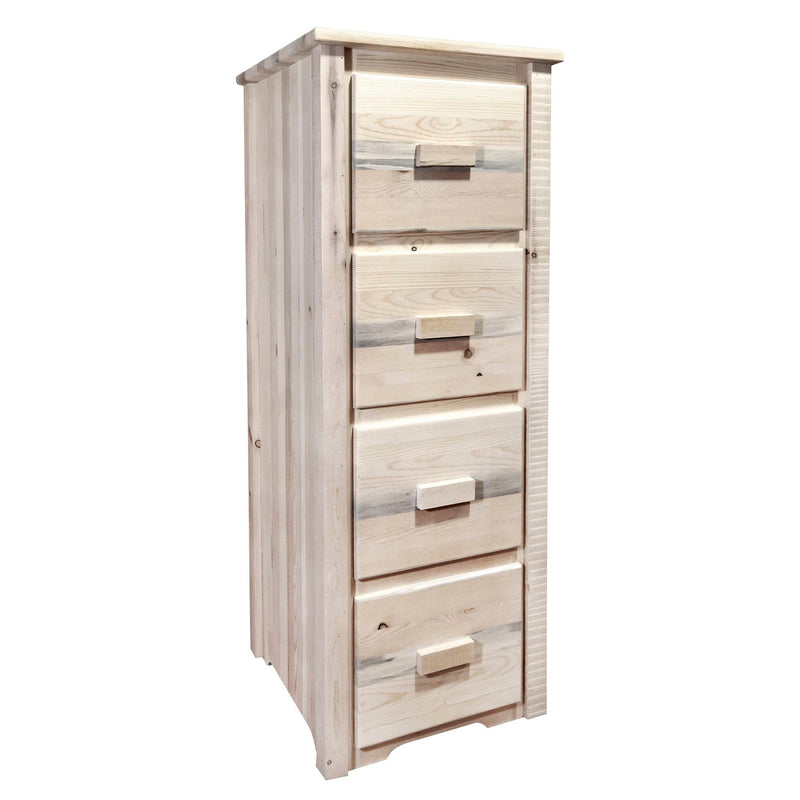 Montana Woodworks Homestead 4 Drawer File Cabinet Ready to Finish Office, Home Office MWHCFC 661890410593