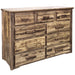 Montana Woodworks Homestead 9 Drawer Dresser Stained & Lacquered Dressers, Chests MWHC9DSL 661890410432