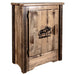 Montana Woodworks Homestead Accent Cabinet w/ Laser Engraved Design Left Hinged Stained & Lacquered / Moose Living Area, Entry, Study, Home Office MWHCACCCABLHSLLZMOOSE 661890461151