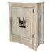 Montana Woodworks Homestead Accent Cabinet w/ Laser Engraved Design Right Hinged Ready to Finish / Elk Living Area, Entry, Study, Home Office MWHCACCCABRHLZELK 661890460666