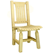Montana Woodworks Homestead Patio Chair Clear Exterior Finish Outdoor MWHCEPCV 661890412221