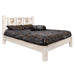 Montana Woodworks Homestead Platform Bed w/ Laser Engraved Design Ready to Finish Moose / California King Beds MWHCPBCAKLZMOOSE 661890435589