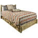 Montana Woodworks Homestead Platform Bed w/ Storage Stained & Lacquered / Twin Beds MWHCSBPTSL 661890422633