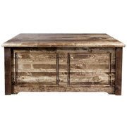 Montana Woodworks Homestead Small Blanket Chest Upholstery Stained & Lacquered / Without Upholstery Dressers, Chests MWHCSBCSSL 661890424316