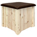 Montana Woodworks Homestead Upholstered Ottoman w/ Storage Saddle Upholstery Ready to Finish Living, Bedroom, Kitchen/Dining MWHCOTTSADD 661890469744
