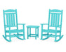 Polywood Polywood Aruba Presidential Rocker 3-Piece Set Aruba Rocking Chair PWS166-1-AR 845748089944