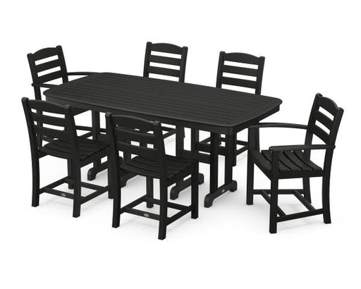 Polywood Polywood Black La Casa Cafš 7-Piece Dining Set Black Dining Sets PWS131-1-BL 190609061905