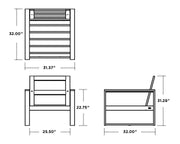 Polywood Polywood EDGE Club Chair Chair