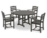 Polywood Polywood La Casa Cafš 5-Piece Dining Set Teak Dining Sets PWS100-1-TE 845748031608
