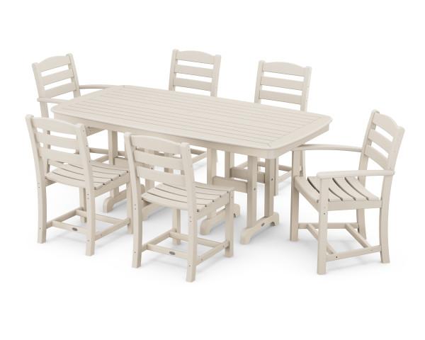Polywood Polywood La Casa Cafš 7-Piece Dining Set Sand Dining Sets PWS131-1-SA 190609061912