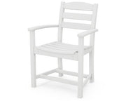 Polywood Polywood La Casa Cafš Dining Arm Chair White Arm Chair TD200WH 845748025201