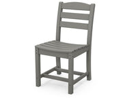 Polywood Polywood La Casa Cafš Dining Side Chair Slate Grey Chair TD100GY 845748022064