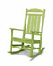 Polywood Polywood Lime Presidential Rocking Chair Lime Rocking Chair R100LI 845748014366