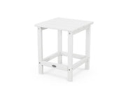 Polywood Polywood Long Island 18" Side Table White Side Table ECT18WH 845748006255