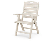 Polywood Polywood Nautical Highback Chair Sand Highback Chair NCH38SA 845748001632