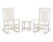 Polywood Polywood Presidential Rocker 3-Piece Set Sand Rocking Chair PWS166-1-SA 190609007040
